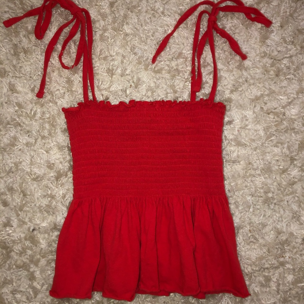 Red forever 21 tank top